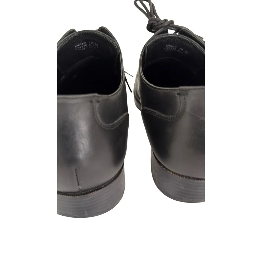 Cole Haan Grand.OS Mens Black Leather Split Toe Derby Dress Shoes C24158 Size 10